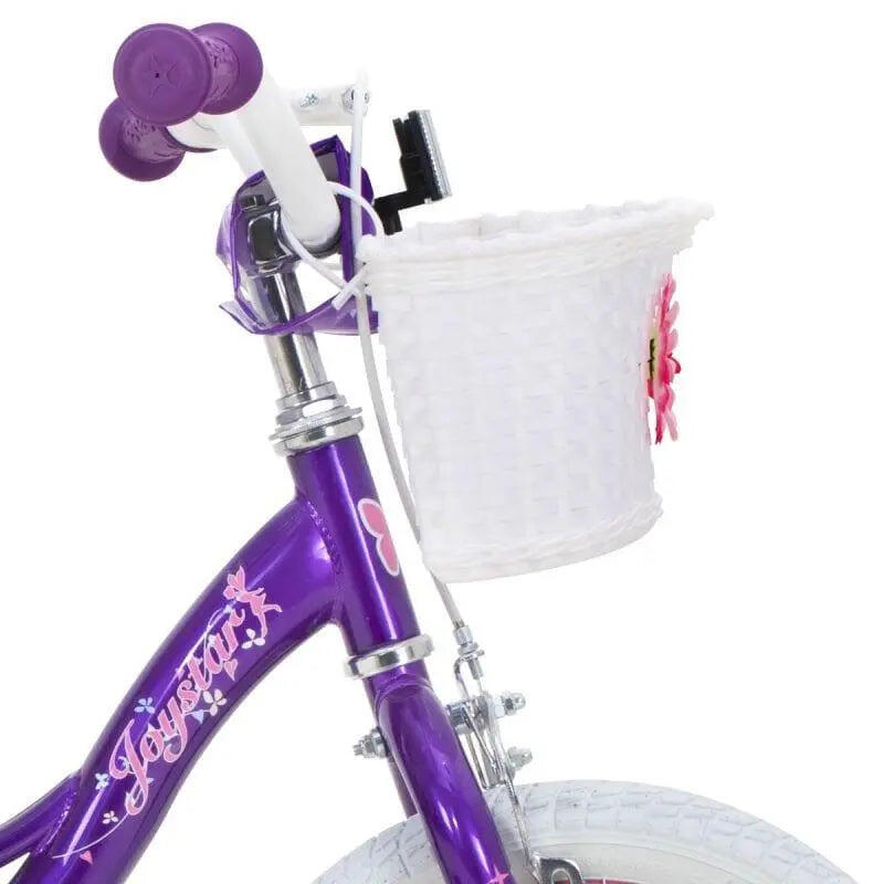 Fille vélo vélo enfant 18" roulettes+panier,5-8a 3/6