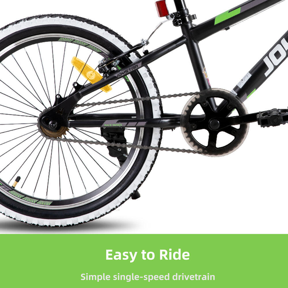 Garçon et fille vélo VTT enfant 20" cadre acier+béquille,7-10a Lubbock 3/6