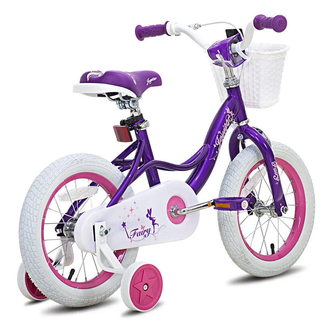 Fille vélo vélo enfant 18" roulettes+panier,5-8a 2/6