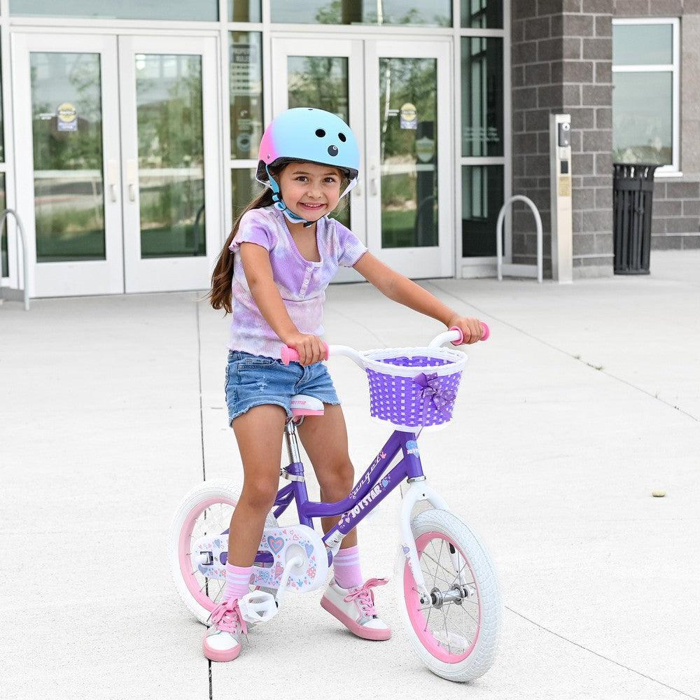 Fille vélo vélo enfant 12" roulettes+panier,2-4a 2/6