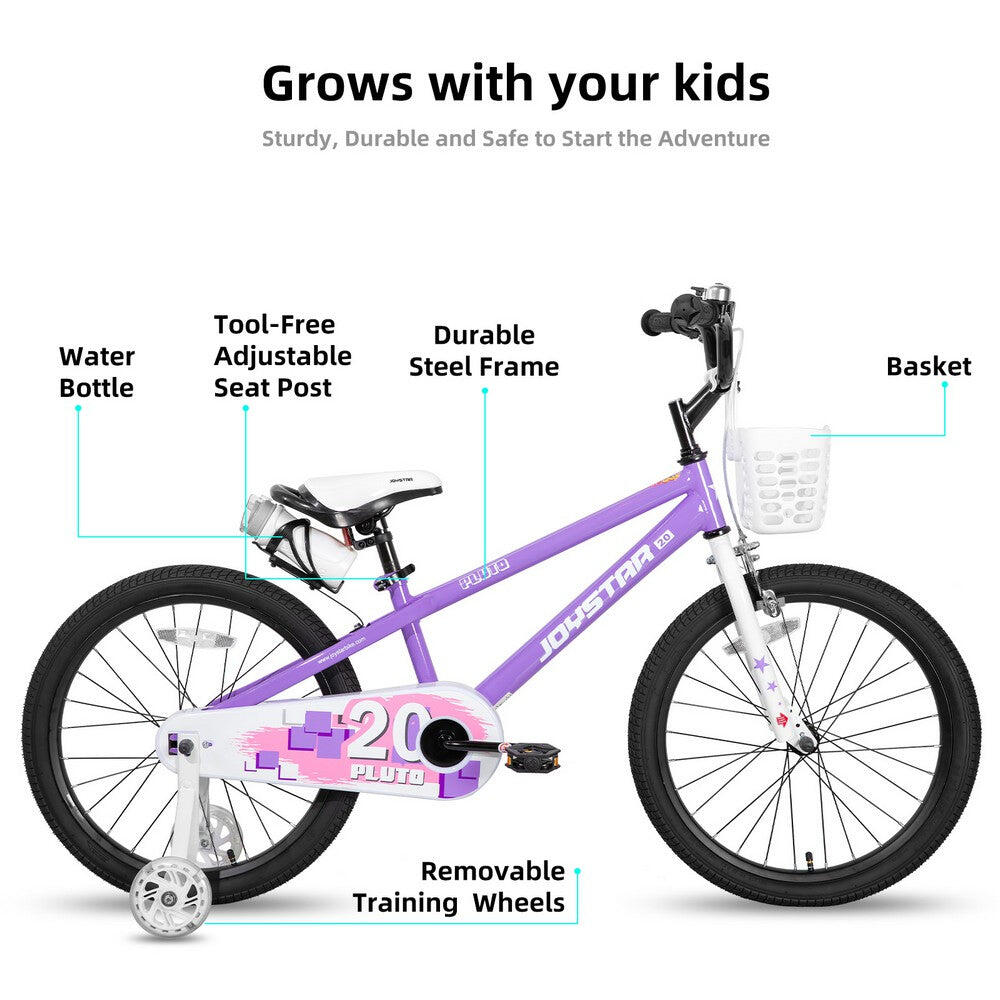 Vélo BMX enfant gar/fill 12" roulettes,2-4a Pluto 5/6