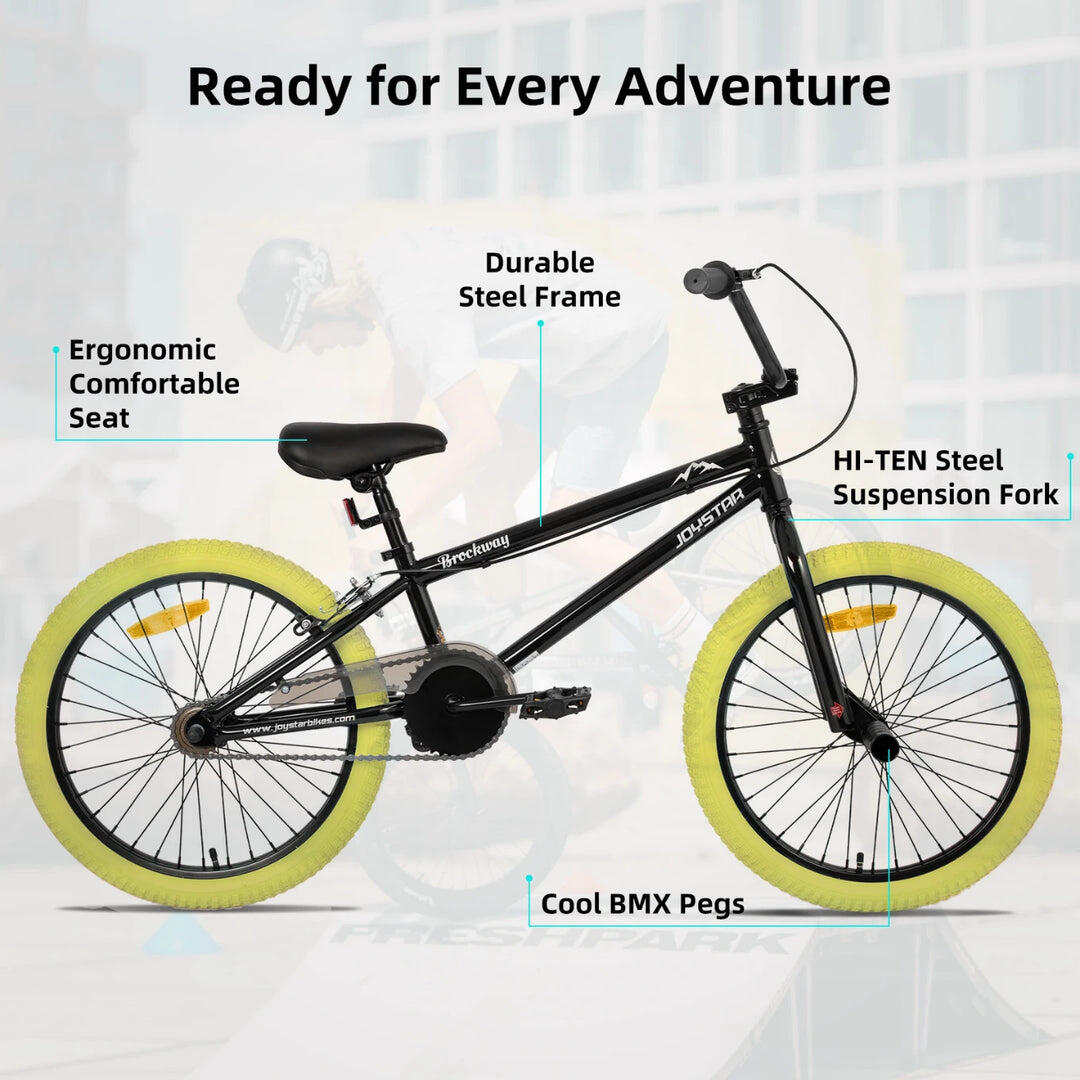 Garçon et fille vélo BMX enfant 24" freestyle,7-12a 2/5