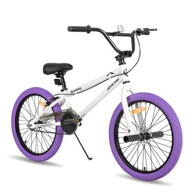 Jongen en meisje fiets bmx kinderfiets 20" freestyle,6-10j