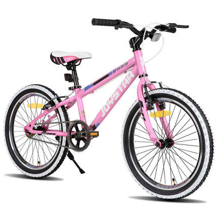 Fille vélo VTT enfant 20" cadre acier+béquille,7-10a Lubbock