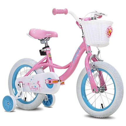 Fille vélo vélo enfant 14" roulettes+frein main,3-5a