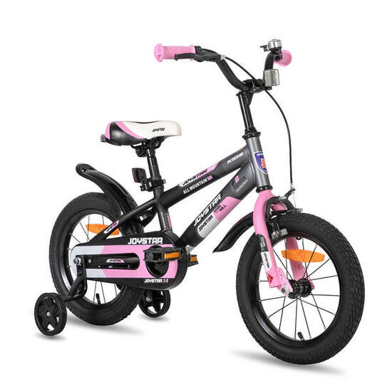 Garçons et filles vélo vélo enfant 12" roulettes et panier, 3-4 ans New Berry