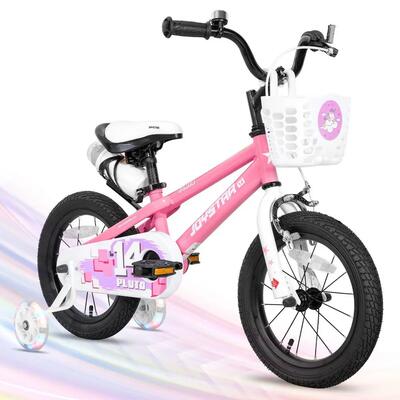 Jongens & meisjes bmx-kinderfiets 14" zijwieltjes, 3-5j pluto