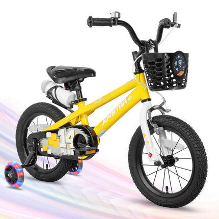 Vélo BMX enfant gar/fill 20" roulettes,8-12a Pluto