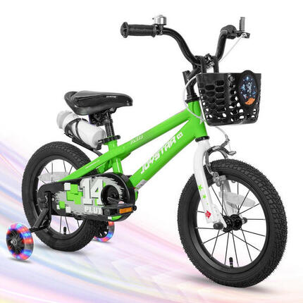 Vélo BMX enfant gar/fill 20" roulettes,8-12a Pluto
