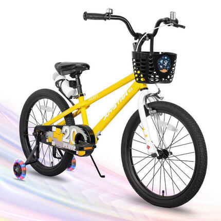 Vélo BMX enfant gar/fill 20" roulettes,8-12a Pluto
