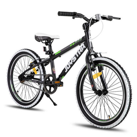 Garçon et fille vélo VTT enfant 24" cadre acier+béquille,9-12a Lubbock