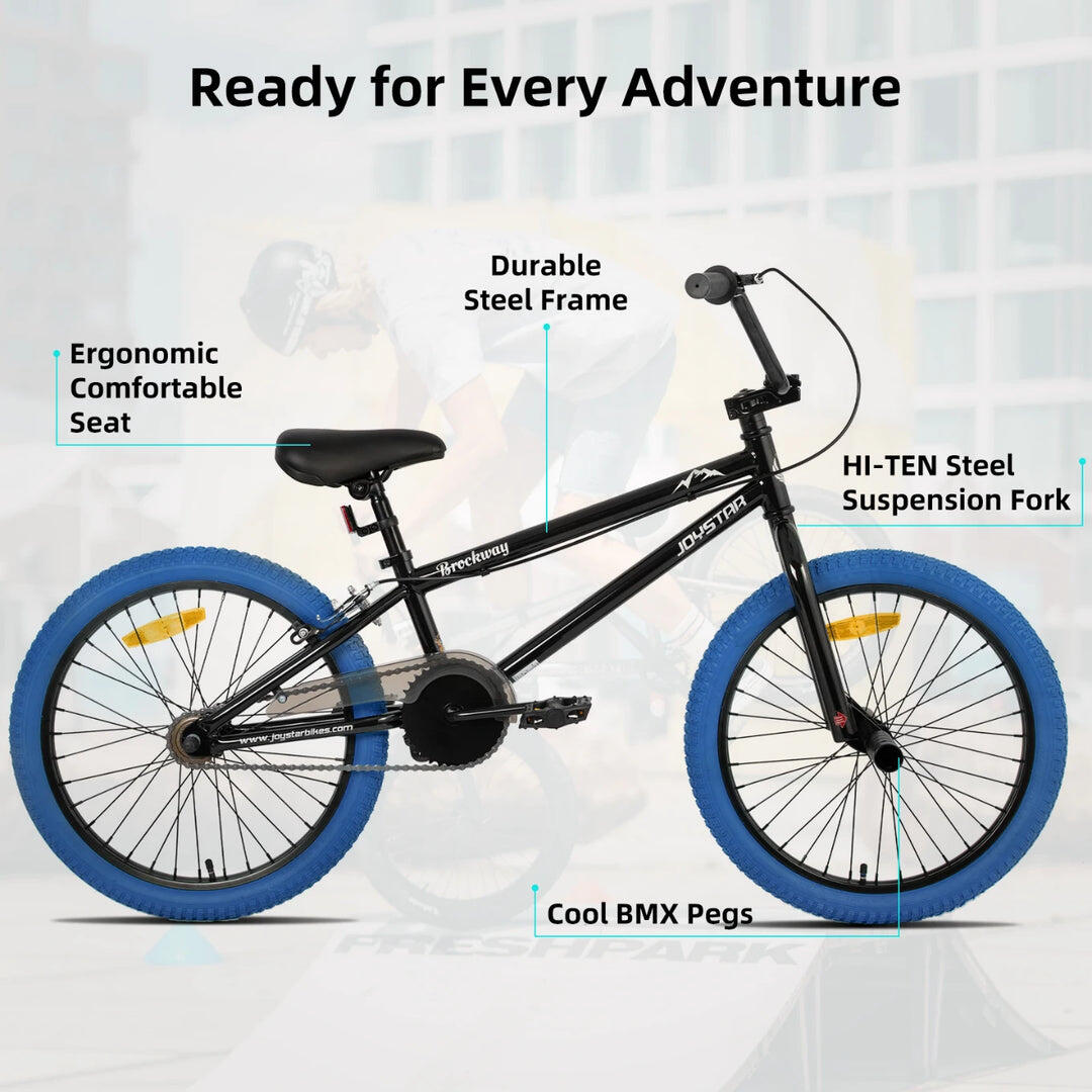 Garçon et fille vélo BMX enfant 20" freestyle,6-10a 2/6