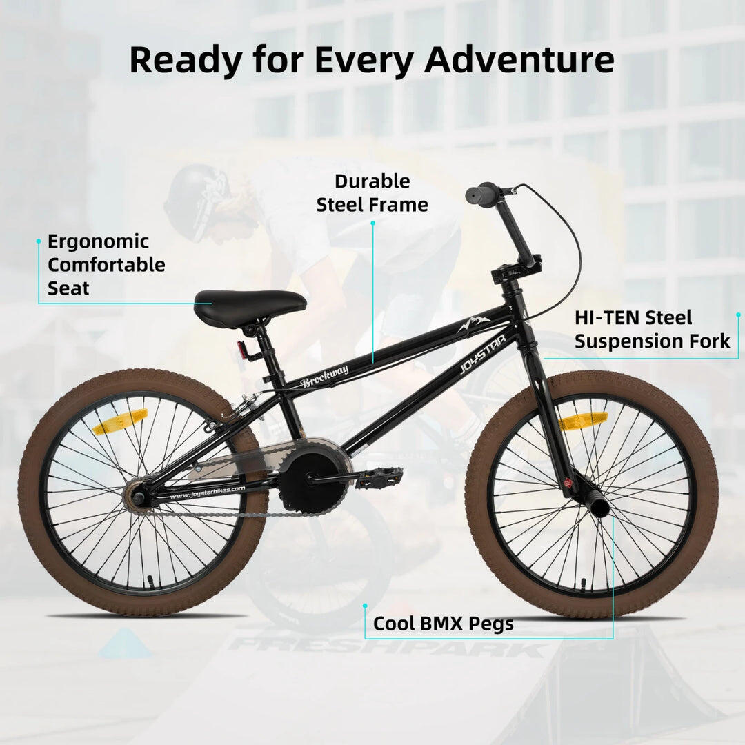 Garçon et fille vélo BMX enfant 20" freestyle,6-10a 2/5