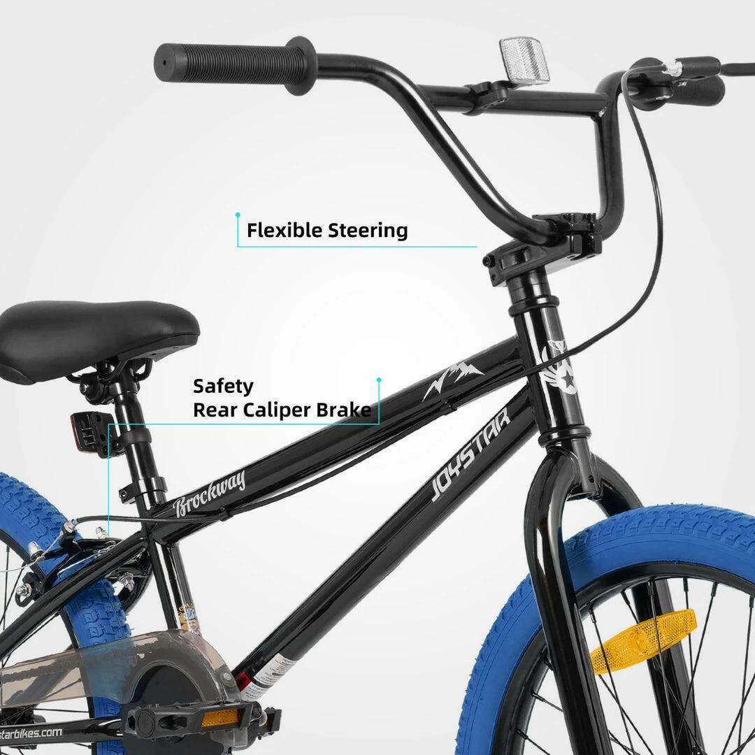 Garçon et fille vélo BMX enfant 20" freestyle,6-10a 5/6