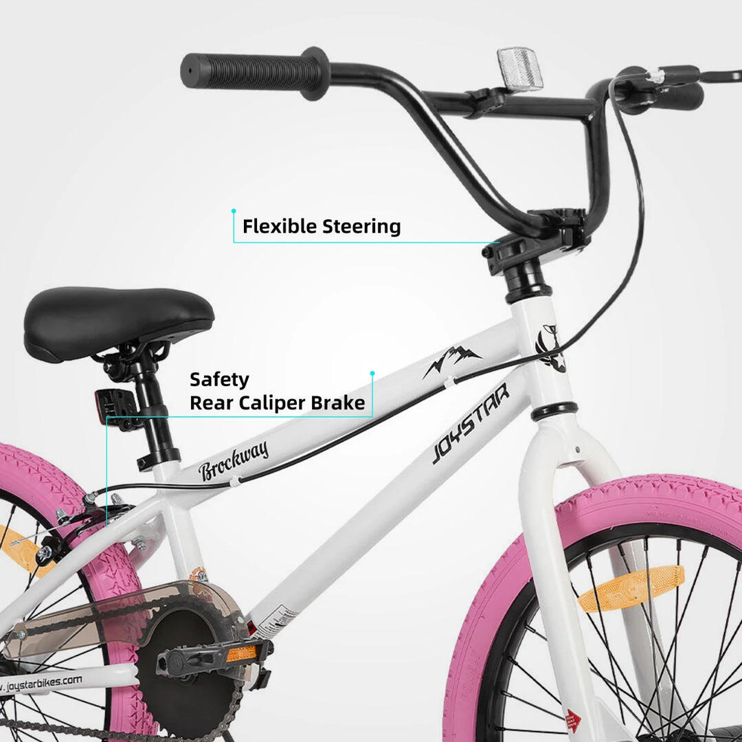 Garçon et fille vélo BMX enfant 24" freestyle,8-12a 4/5