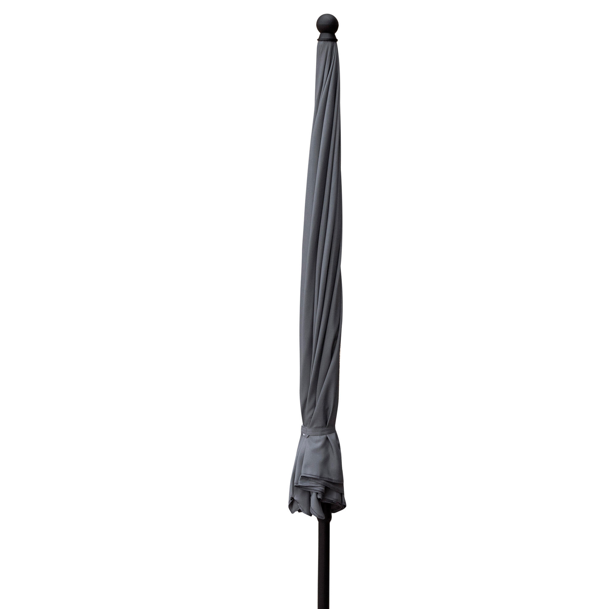 Parasol de jardin 240 cm protection UV30 gris Aktive Garden 5/7