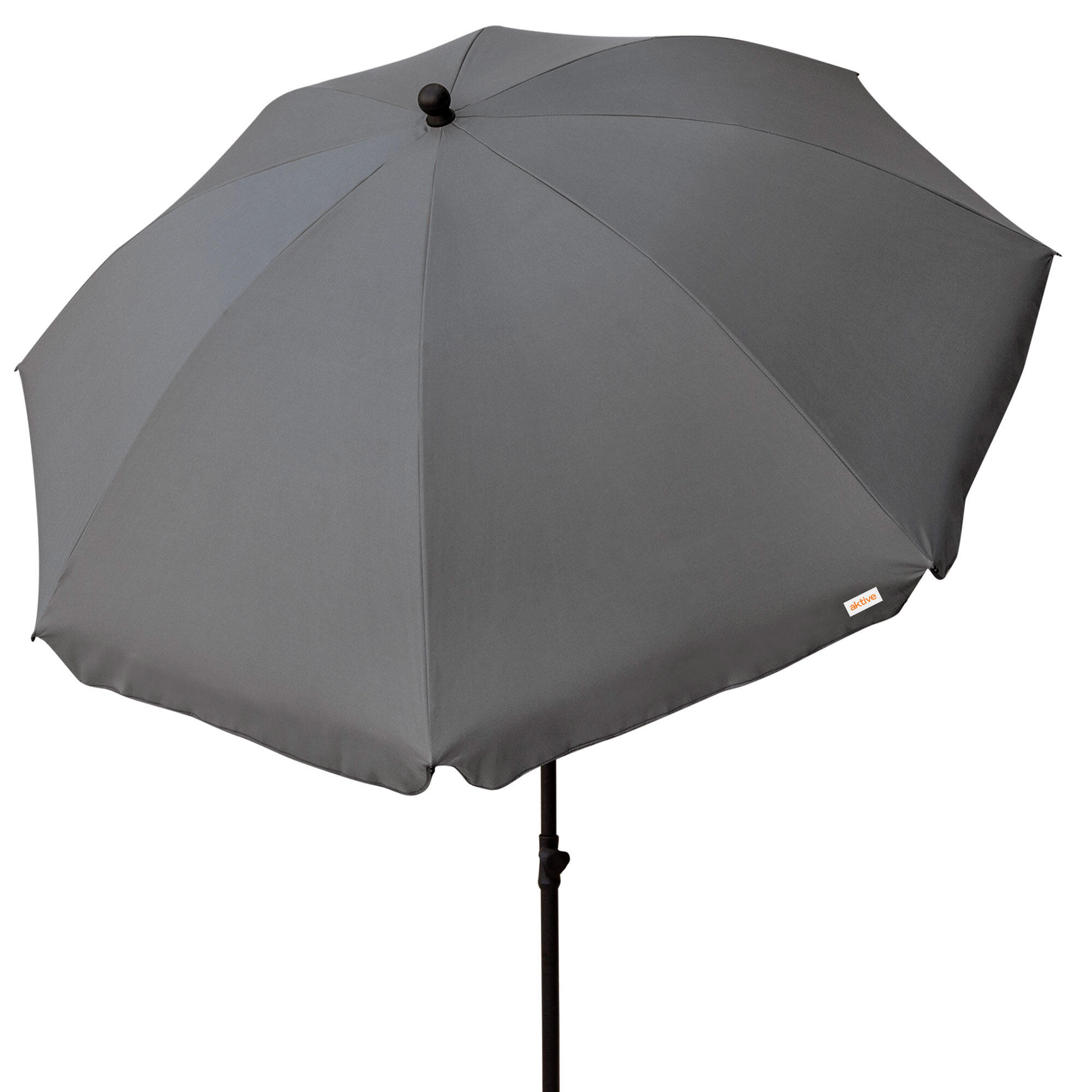 Parasol de jardin 240 cm protection UV30 gris Aktive Garden 1/7