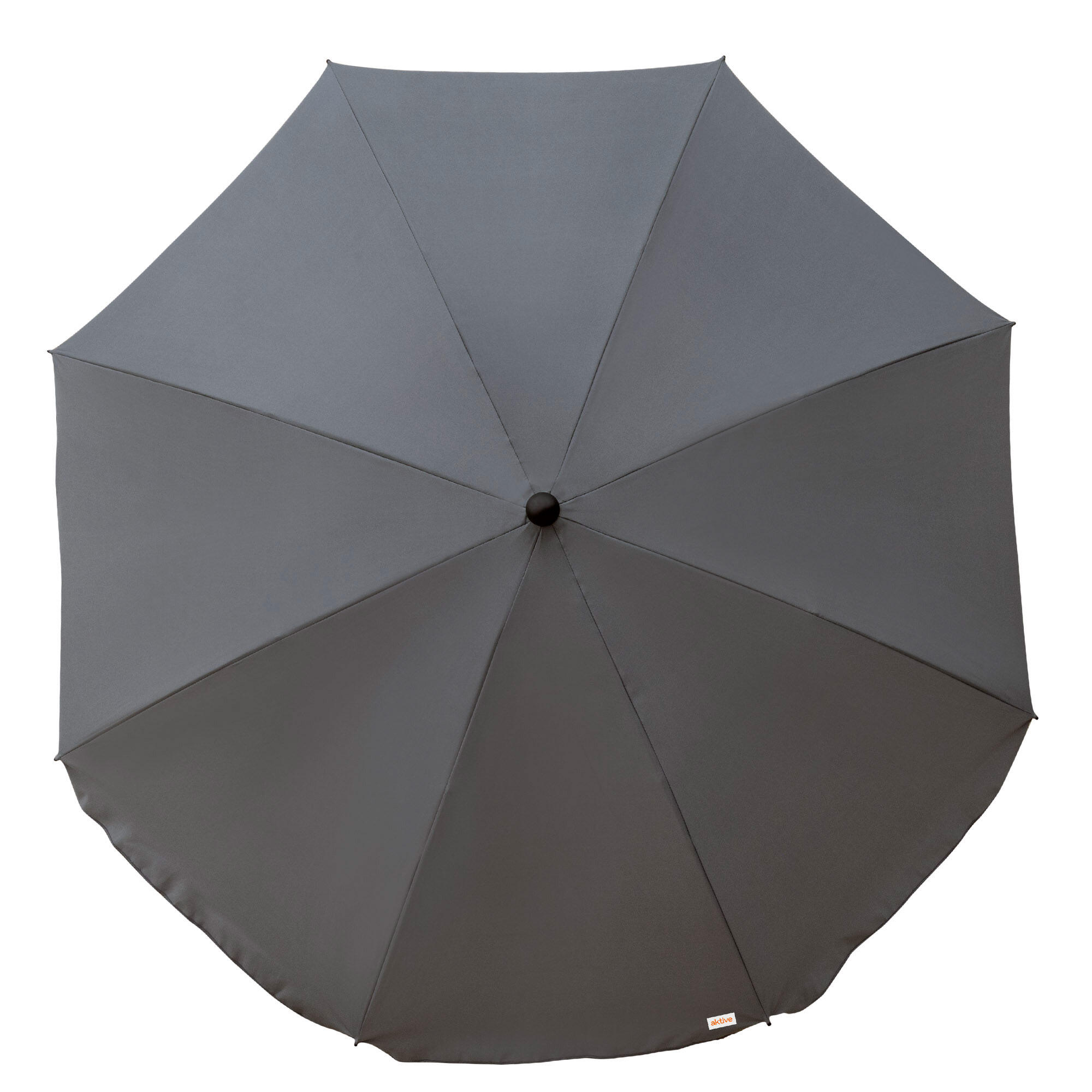 Parasol de jardin 240 cm protection UV30 gris Aktive Garden 6/7