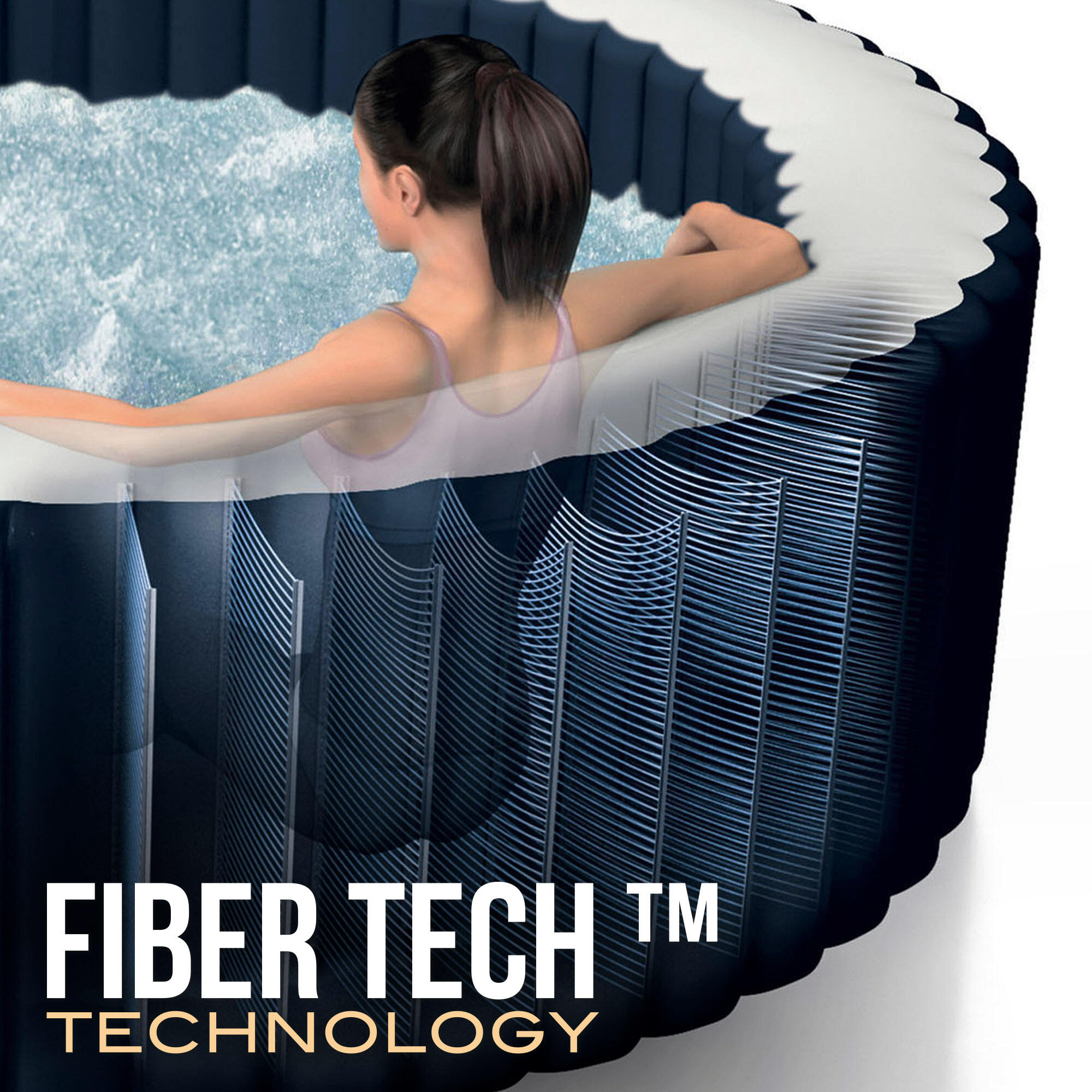 Spa gonflable Intex PureSpa Blue Navy 4 places 7/7