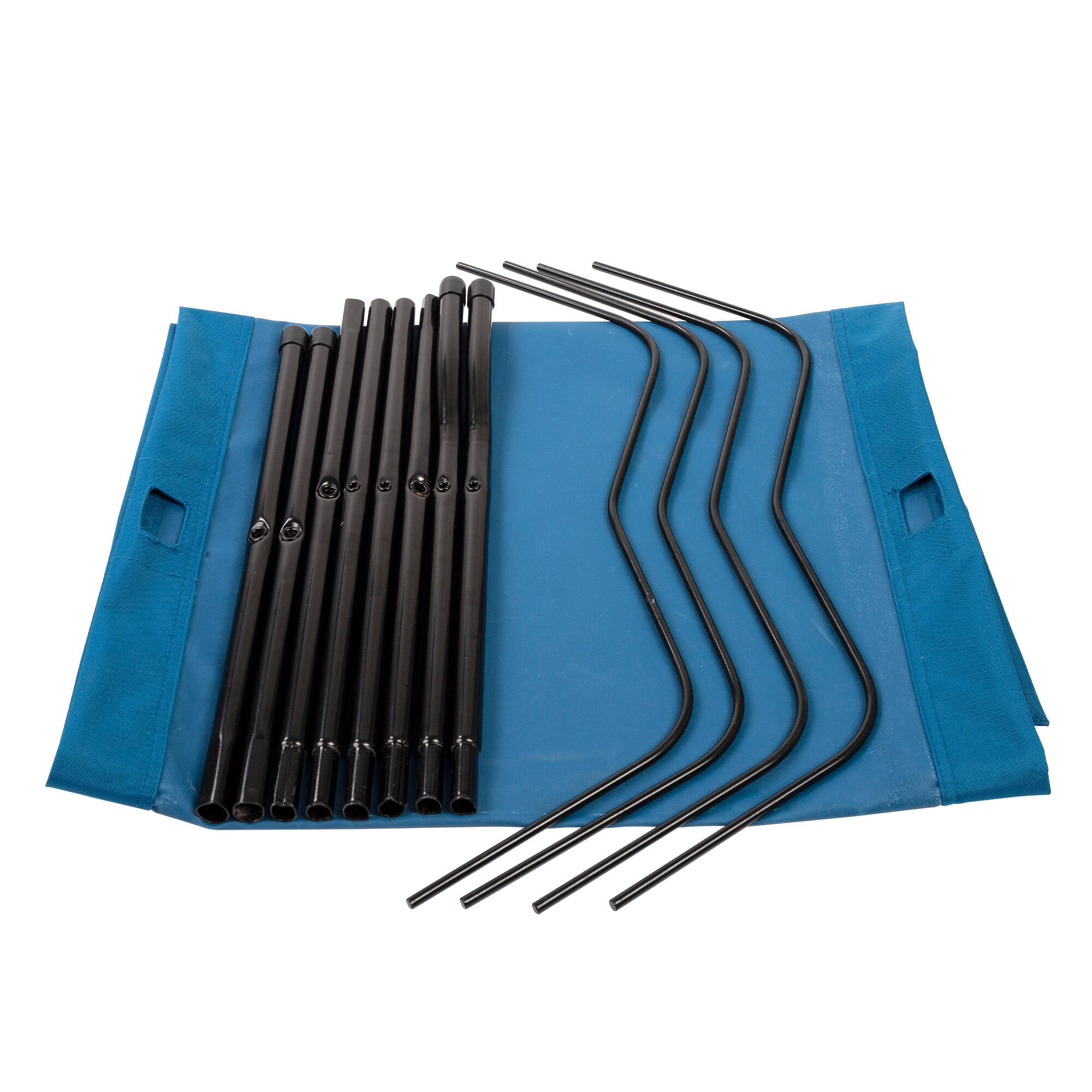 Cama de acampamento dobrável azul Aktive 3/7