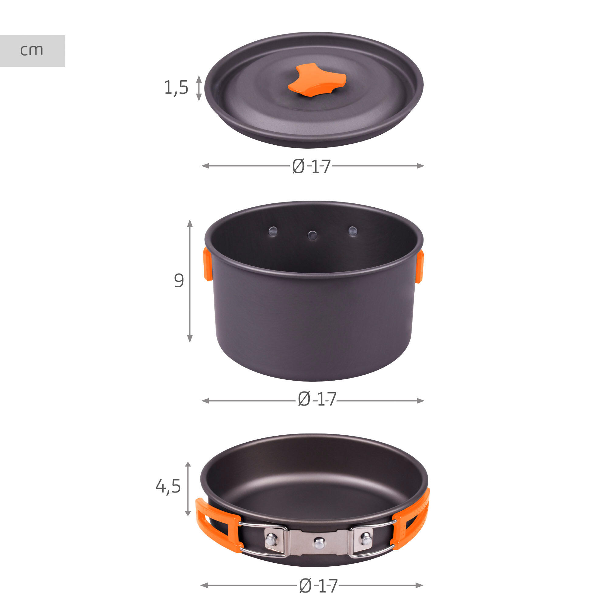 Conjunto de cozinha de acampamento Aktive 4/7
