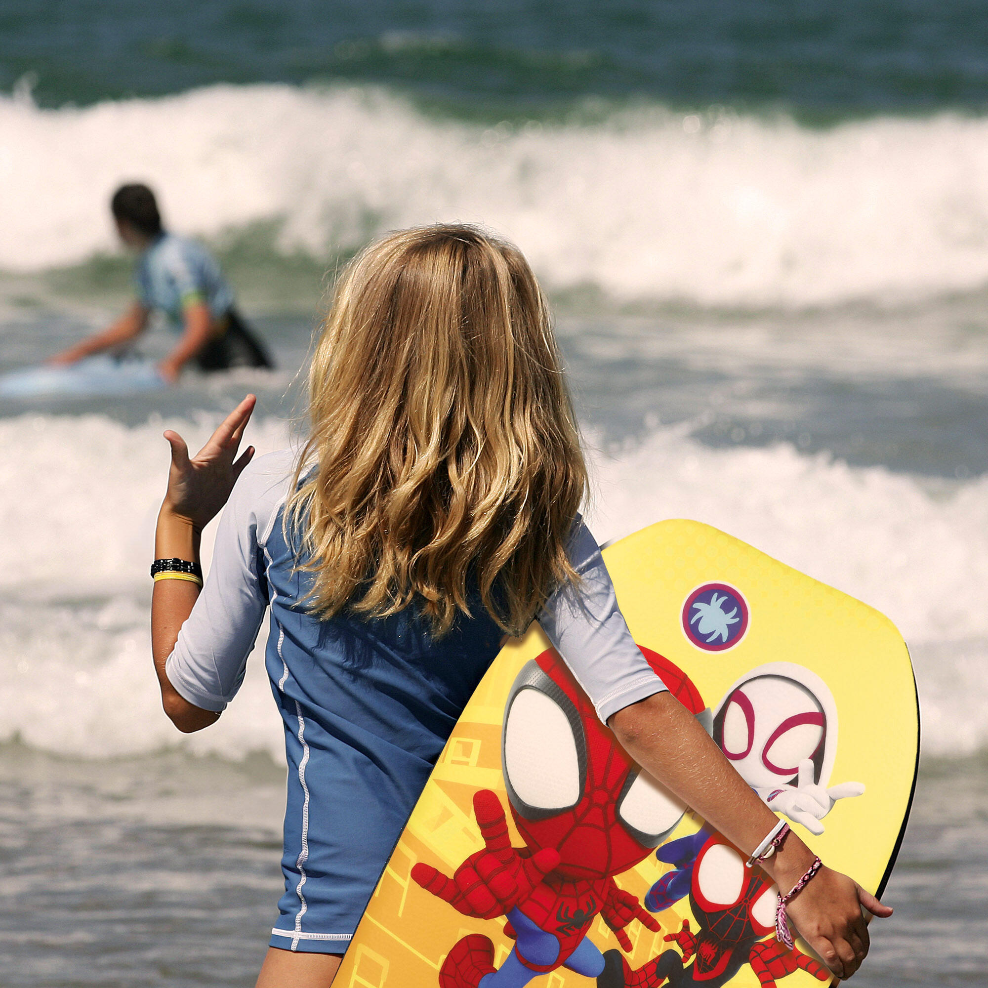 Prancha de bodyboard infantil Spidey de 82 cm 6/7