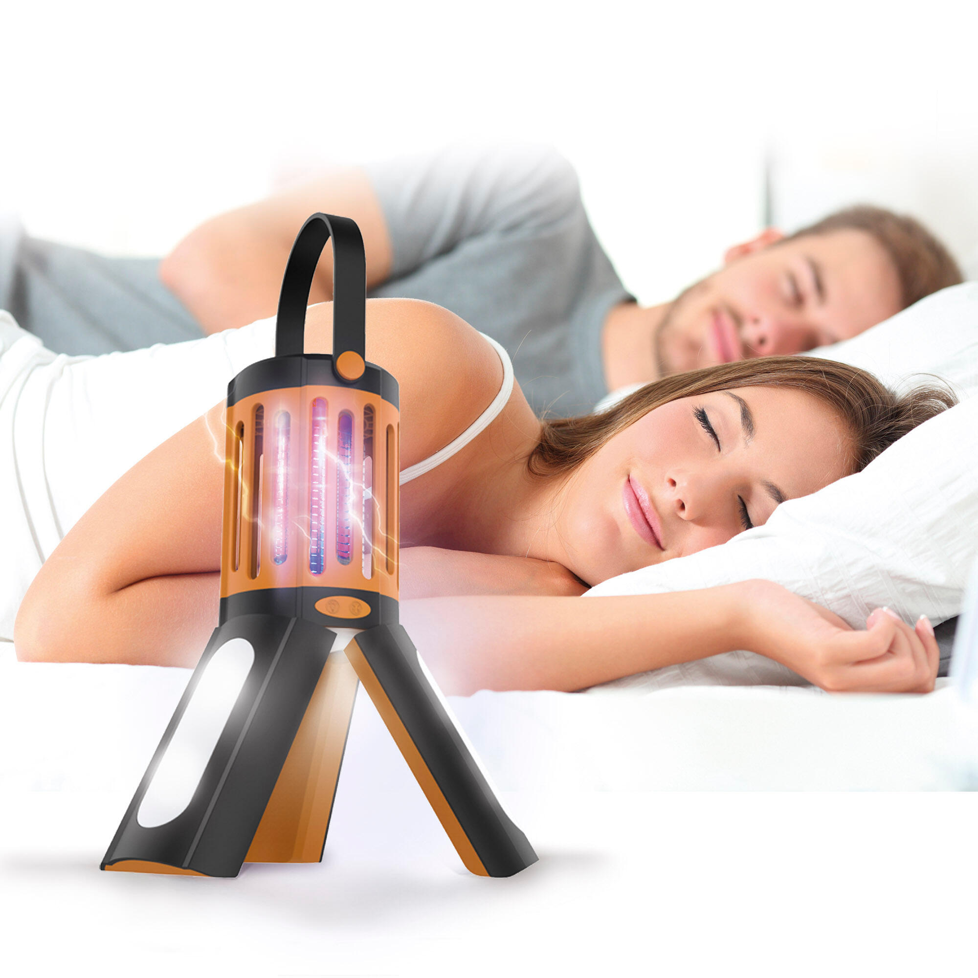 Lâmpada portátil repelente de mosquitos LED 2 em 1 Aktive 6/7