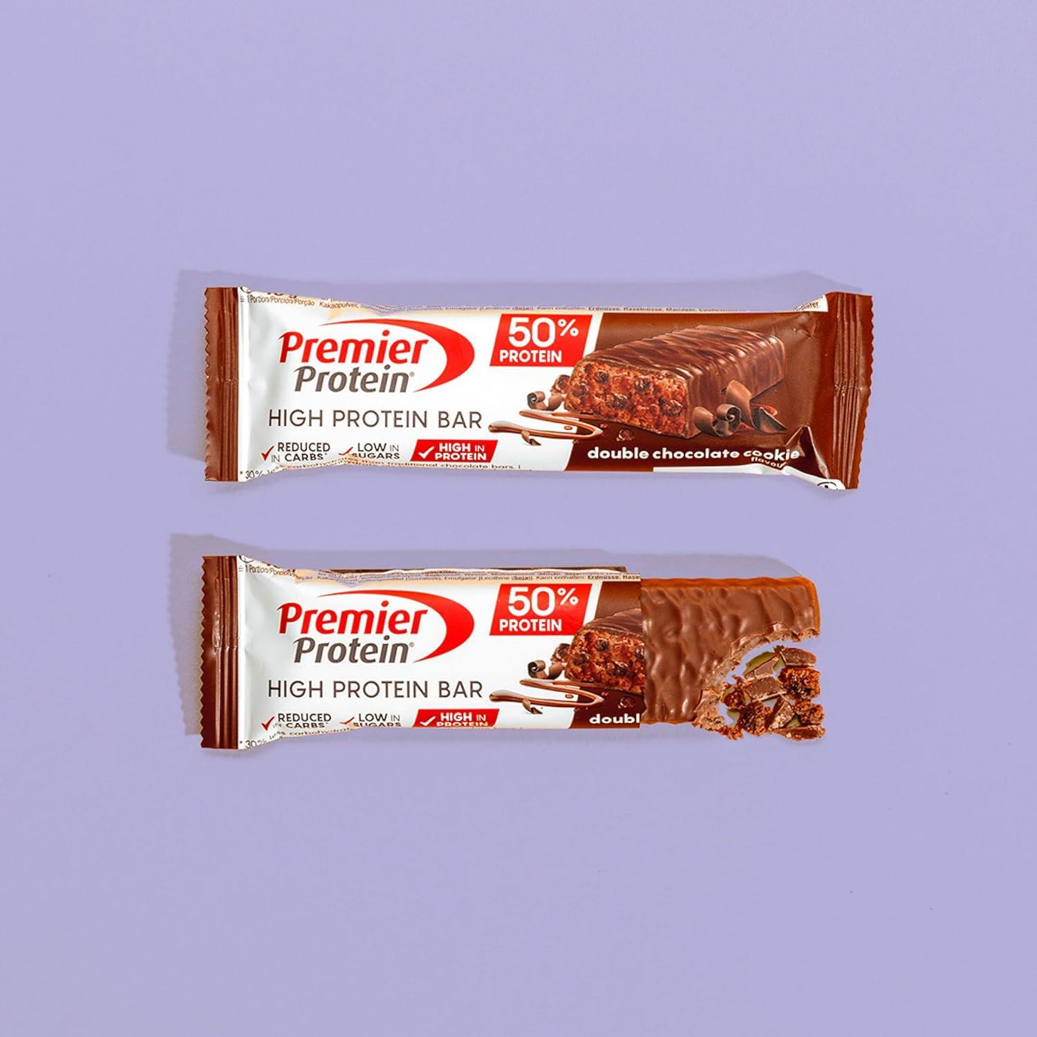 High Protein Bar 50% 40g Premier Protein (lot de 16) 4/5