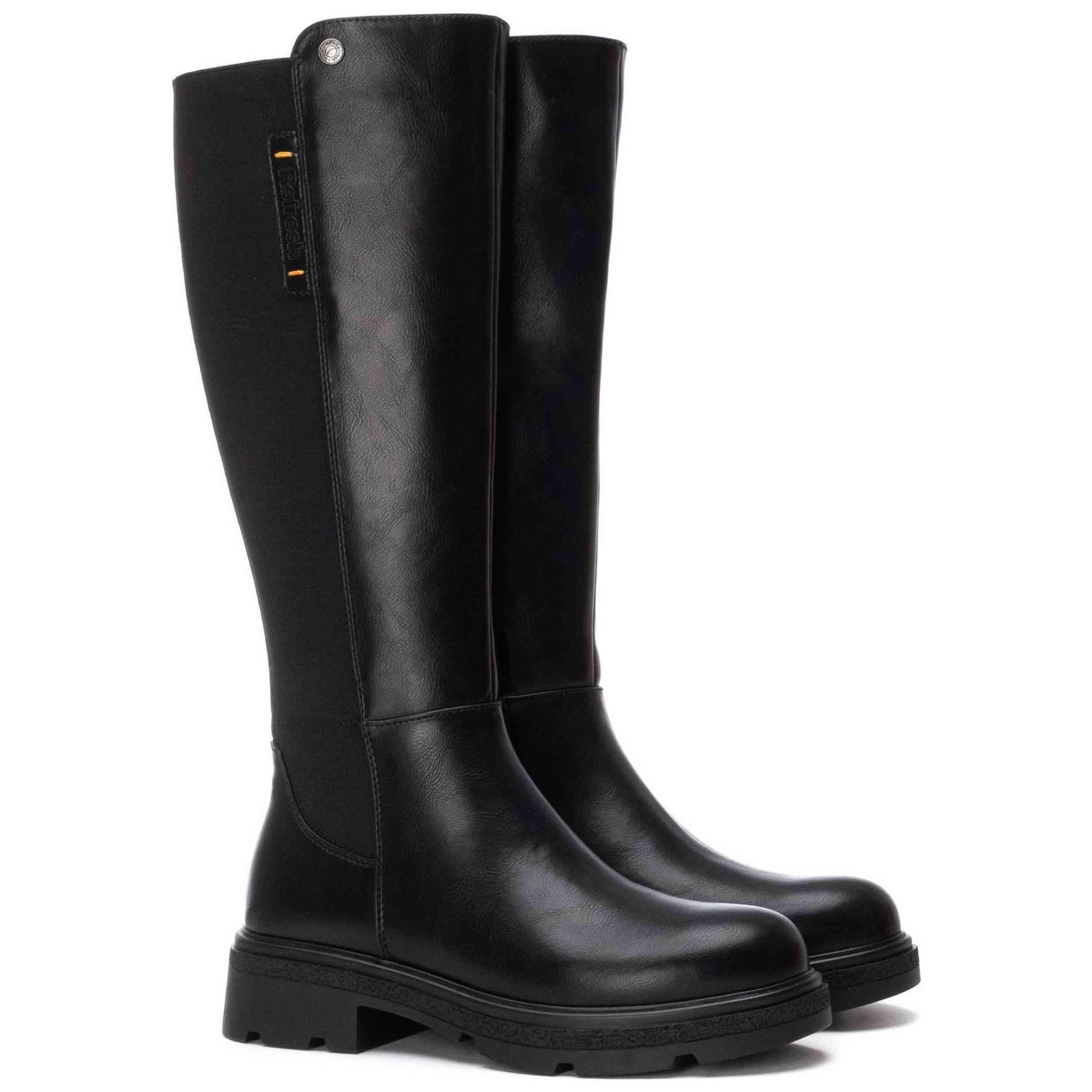 Bottes Plates Femme Refresh  Noir 5/5