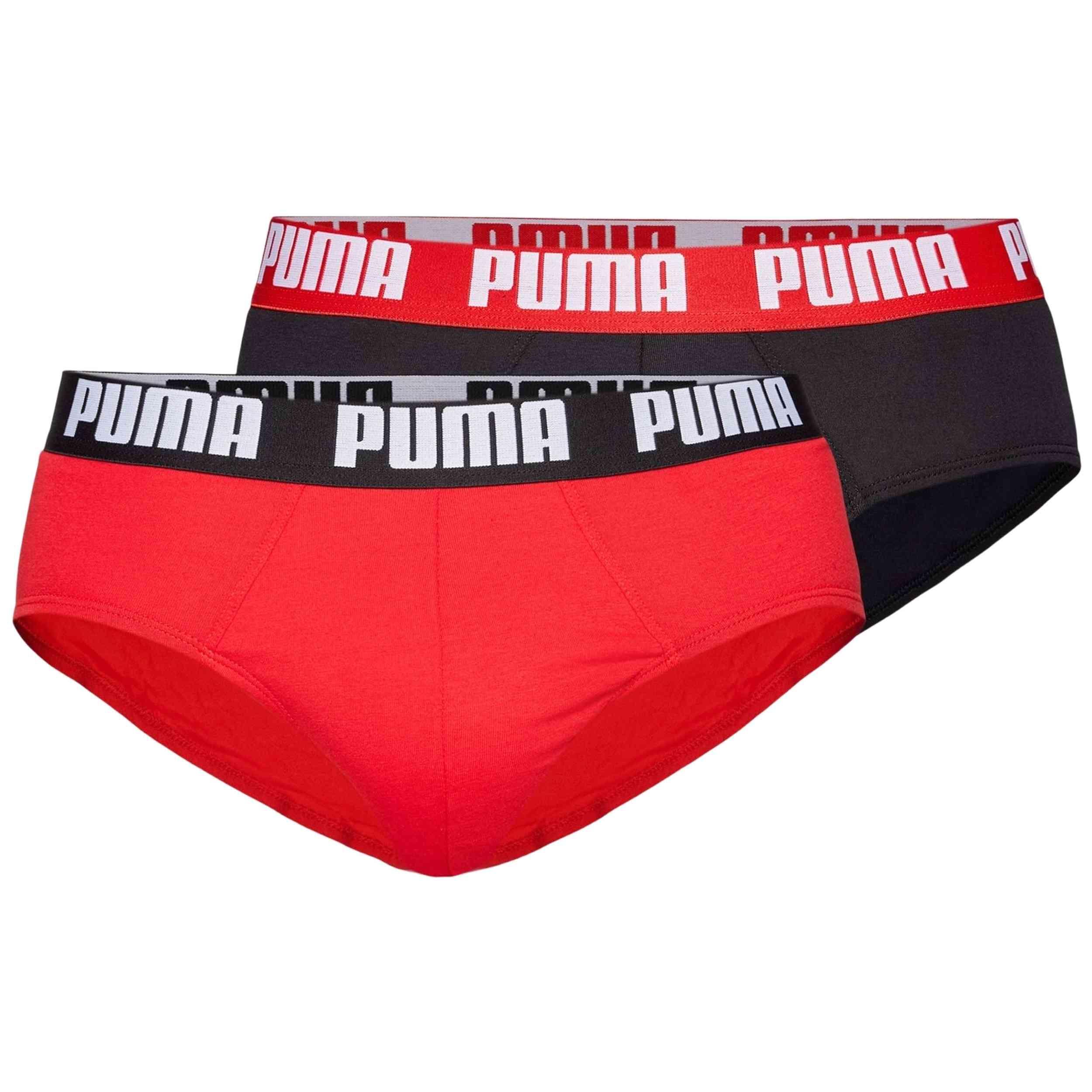 PUMA Everyday Briefs 2 Pack - Men's Midi Fit Cotton Blend 5/5