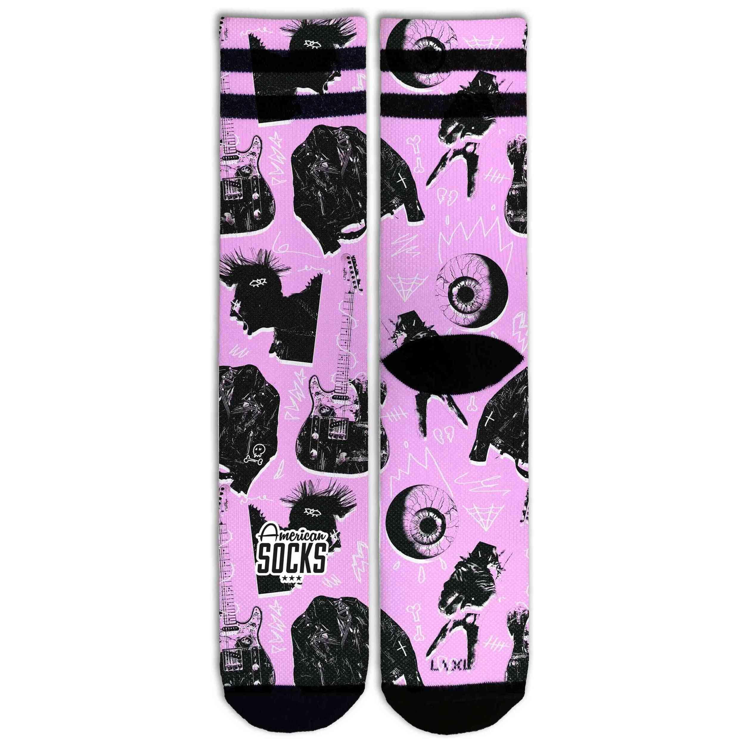 Chaussettes American socks modèle Street Riot pour unisexe 2/6