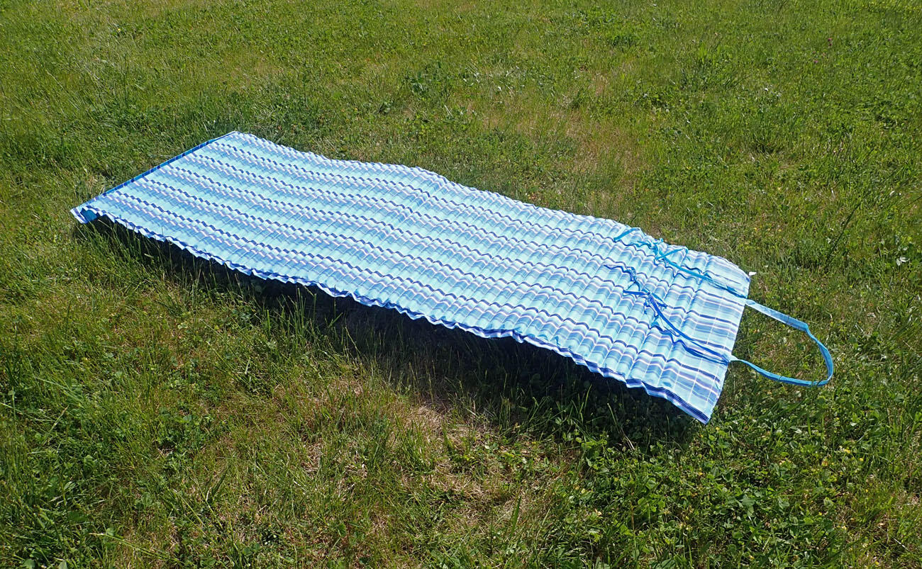 Plážové rolovací lehátko L02 170 x 55 x 1,5 cm 3/5