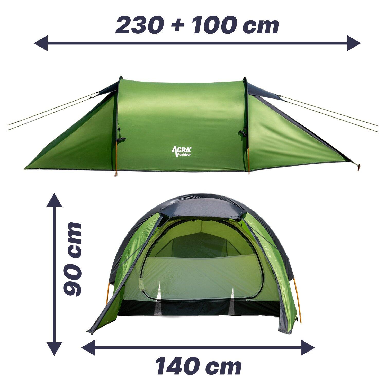 Turistický ultralehký stan ST32 pro 2 osoby 5/7