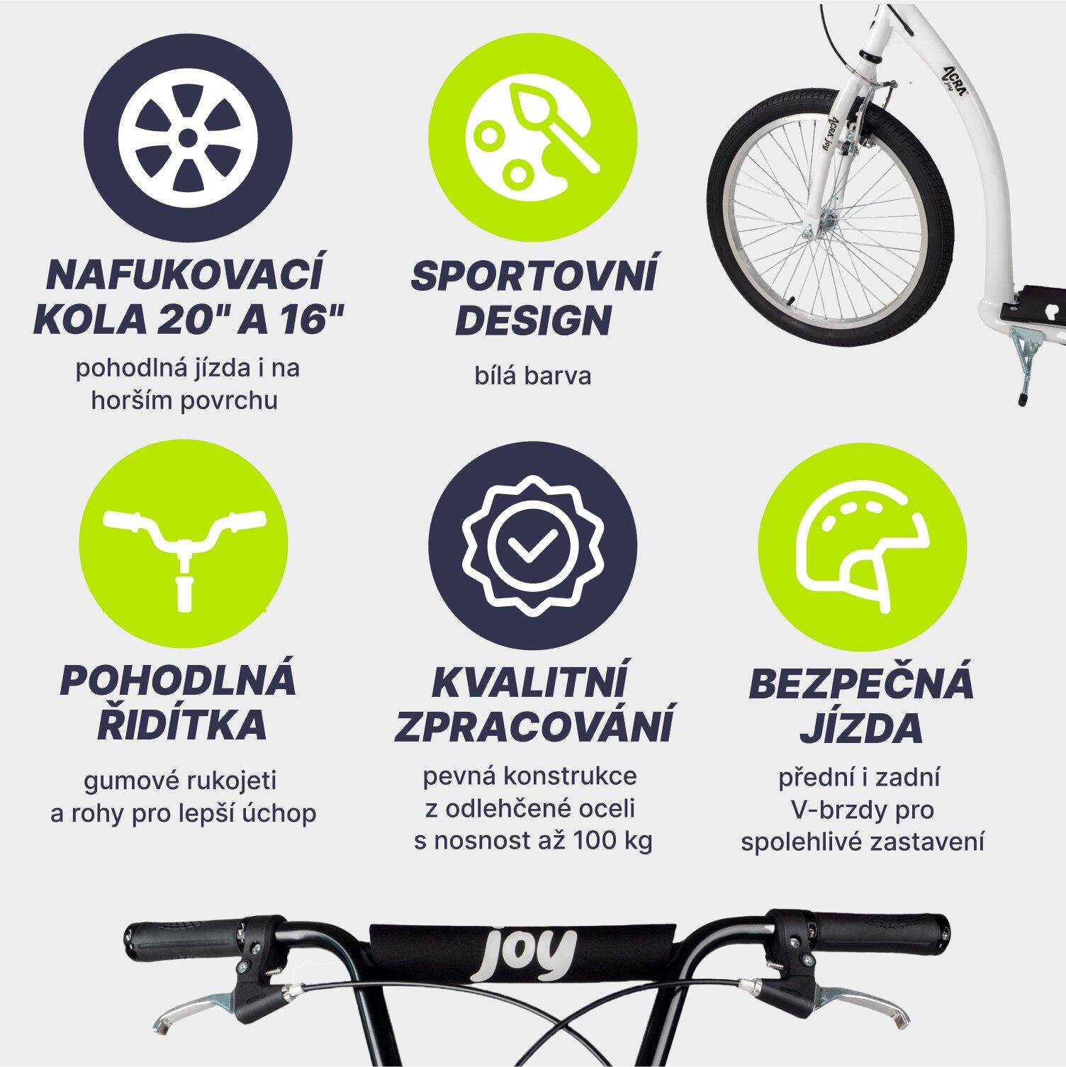 Koloběžka Joy Aven 3/7