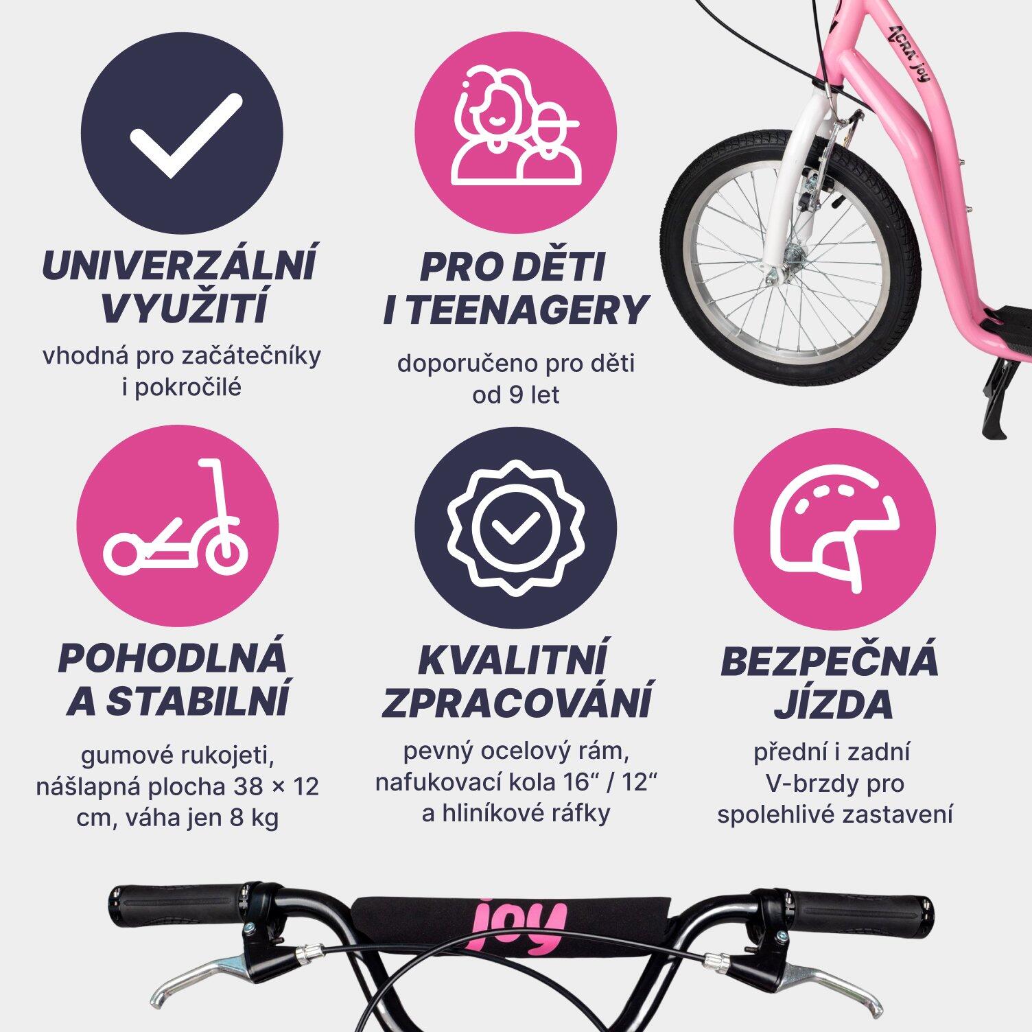 Dětská koloběžka Joy Jolly 16" 4/7