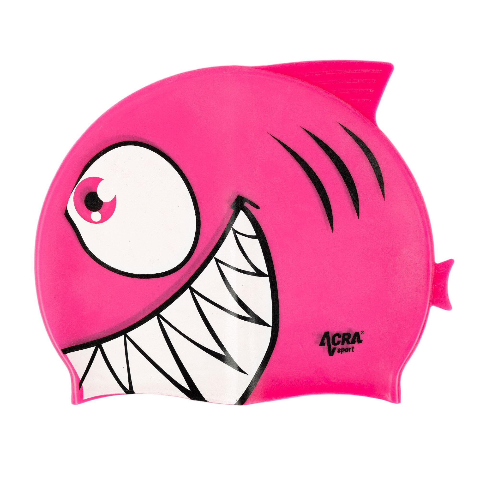 Dětská plavecká koupací čepice, PIRANHA 2/5
