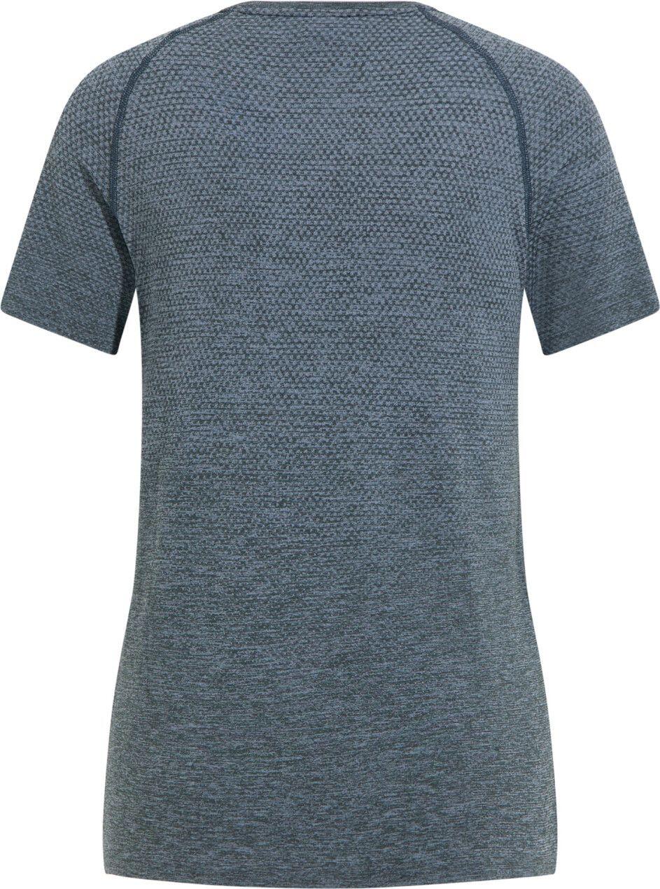 T-Shirt Running Odlo Essentials Seamless Bleu Femme 2/6