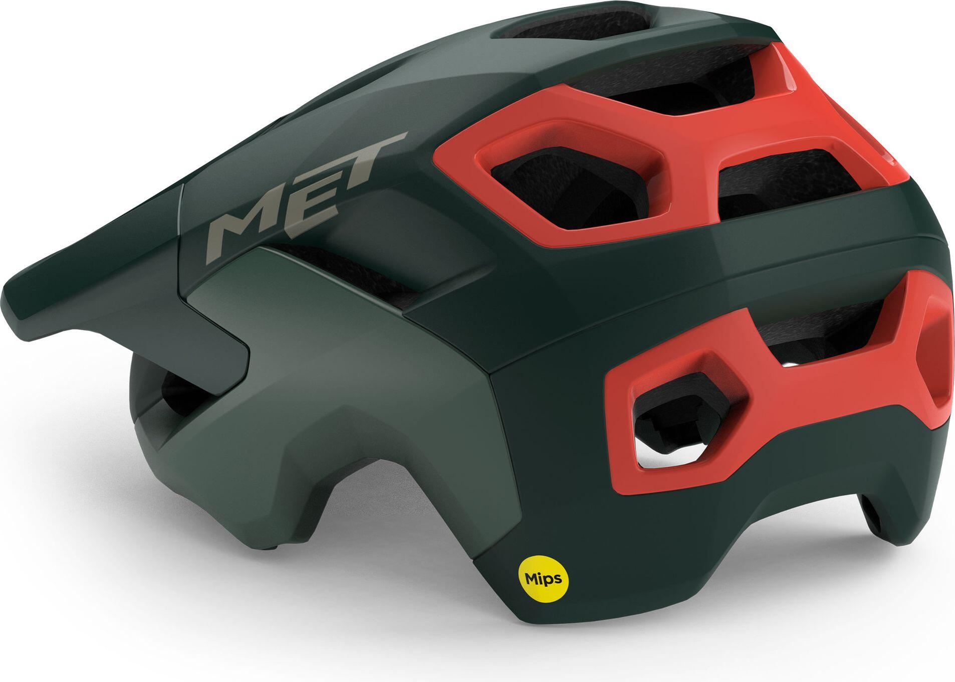 Casque VTT Met Revo Mips Bleu Vert 2/4