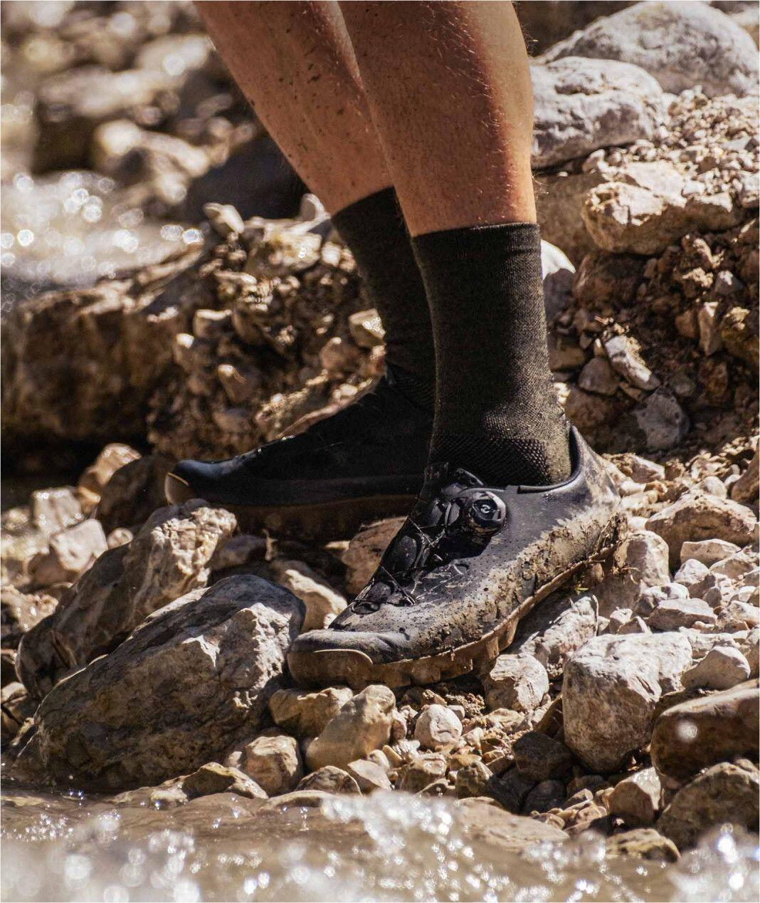 Quoc Gran Tourer II Shoes Black Brown 6/7