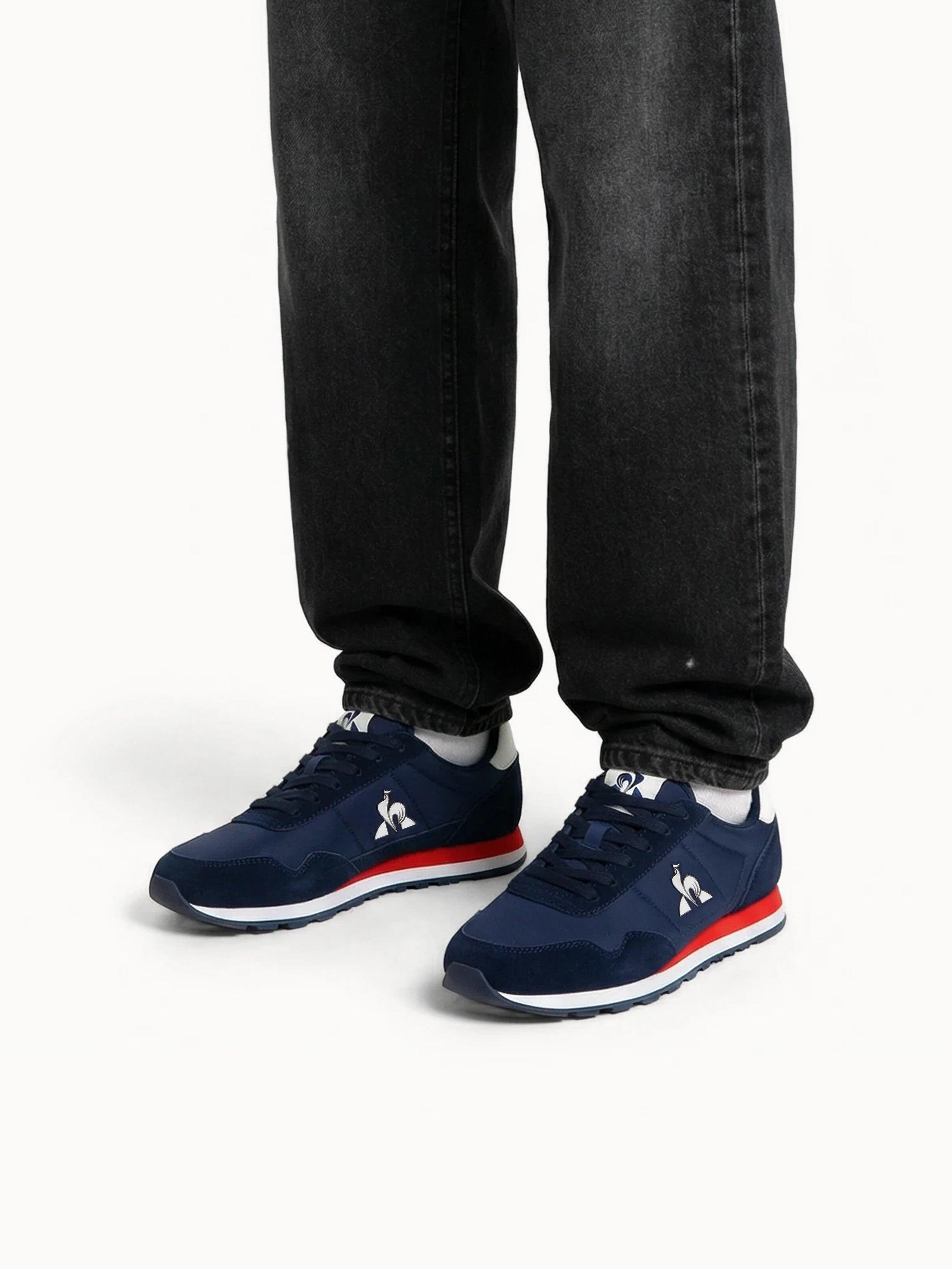 Chaussures Le Coq Sportif Astra 2 bleu confort rétro 2/5