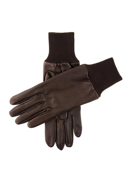Dents Royale Leather Shooting Gloves Handmade Silk Lined - Right Hand