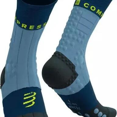 Compressport Pro Racing Winter Trail Socks Blue