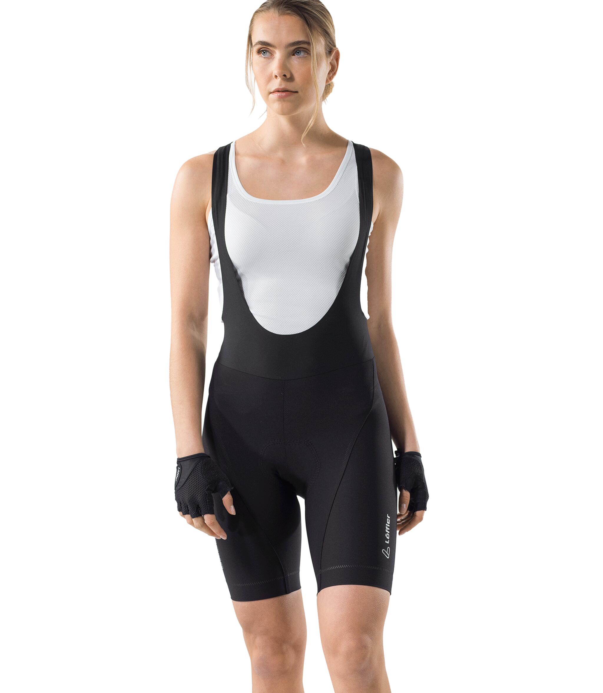 Cuissard à bretelle femme Löffler Hotbond® 3/4