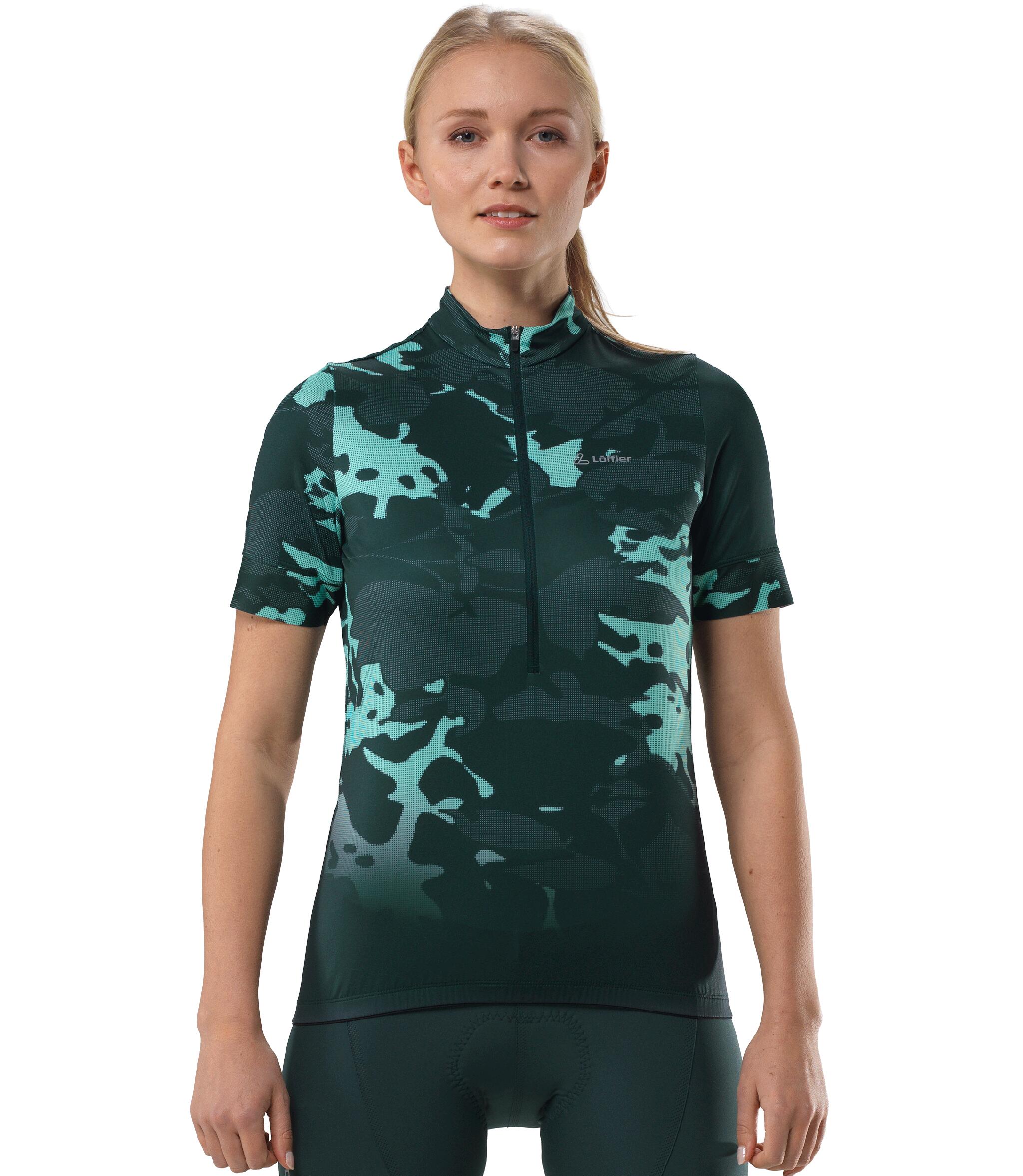 Maillot 1/4 de zippe femme Löffler Mysteria MID 3/4