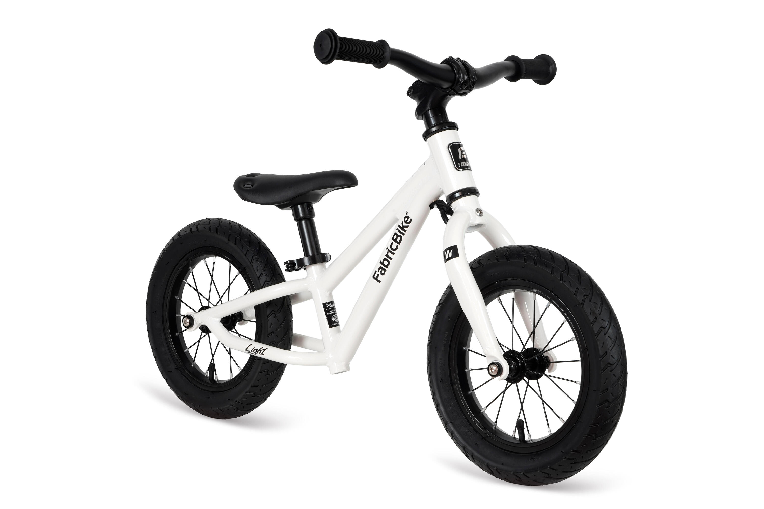 Bicicletta senza pedali per bambini 12" MINI LIGHT in alluminio. White 2/7