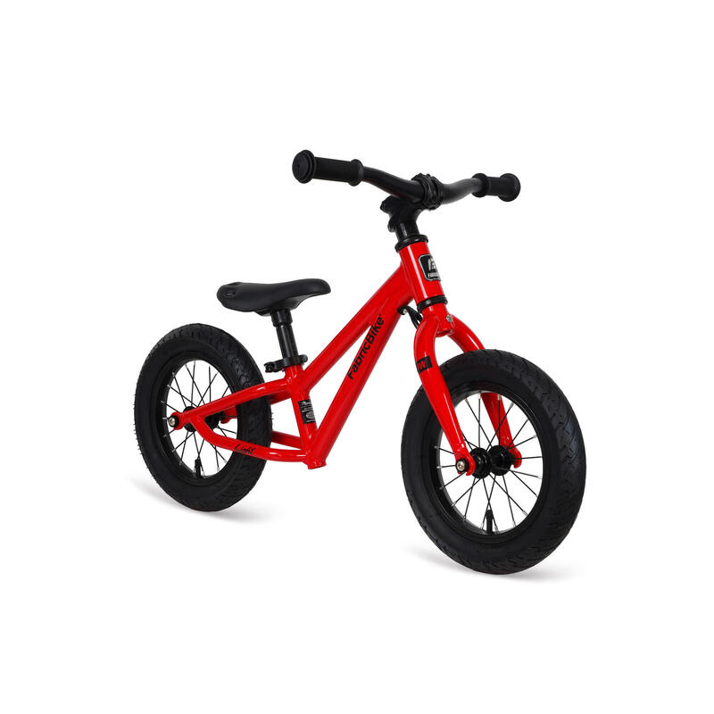 Bicicletă fără pedale pentru copii 12" MINI LIGHT din aluminiu. Matte Red