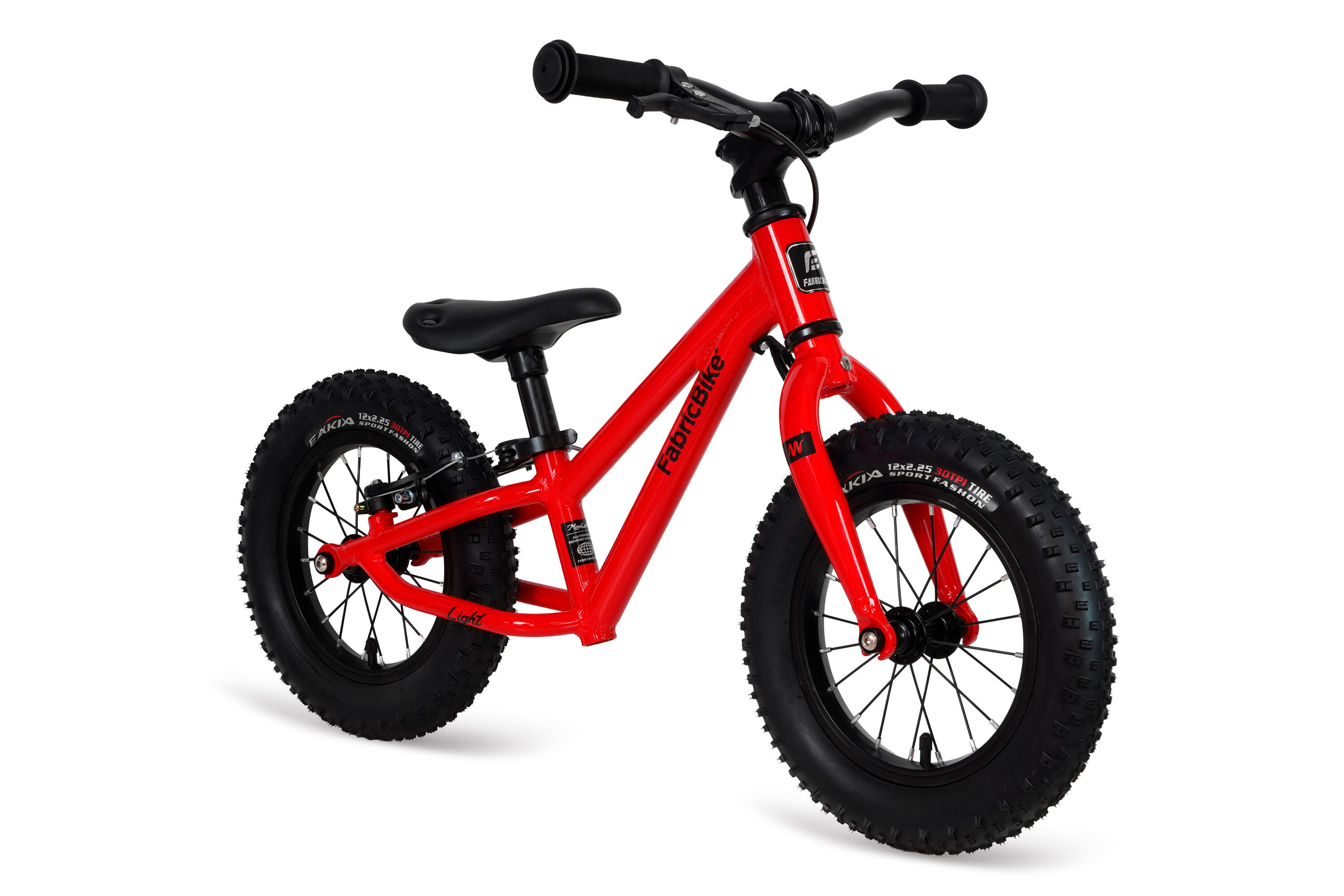 Bicicleta sin pedales niños 12" MINI LIGHT aluminio. Matte Red Cross 2/7