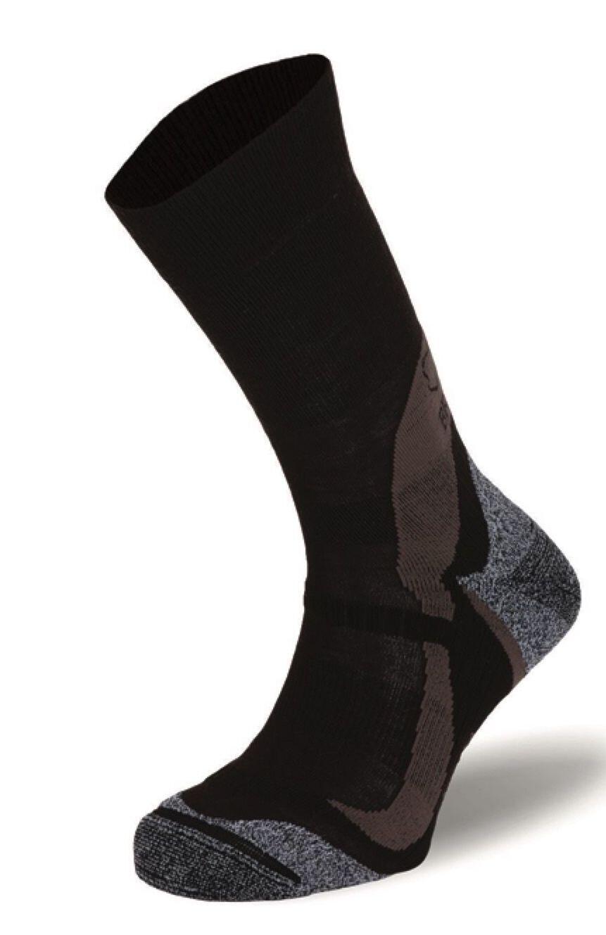BRBL Kodiak Wool Ski Hiking Trail Run Camping Snow Socks - Brown