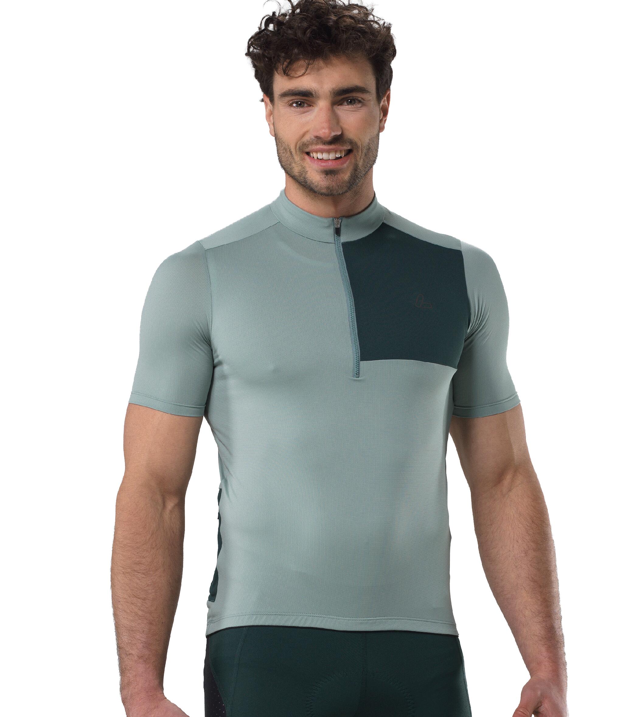 Herren Trikot M BIKE JERSEY HZ SKYS BLOCK MI 3/4