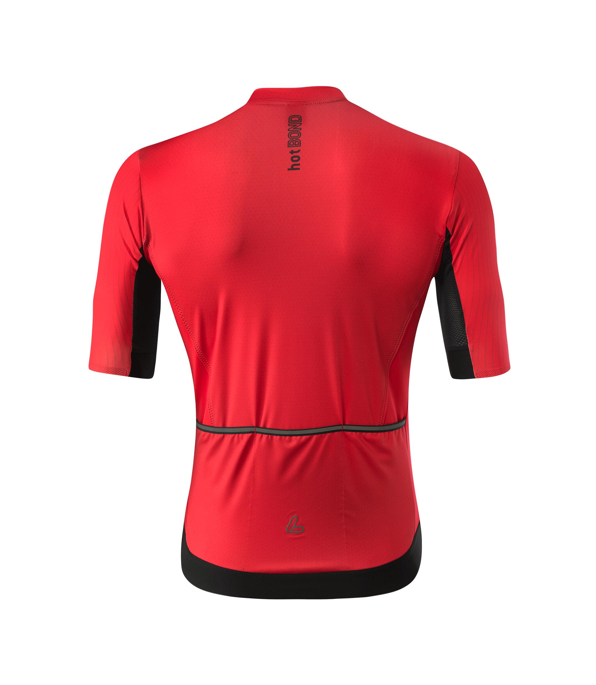 Kurzarm-Radtrikot Herren Bike Jersey FZ Curro Hotbond® - Rot 2/5